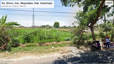 Dijual Tanah Eksklusif di Sukoharjo, Sukoharjo, LT 6426m²